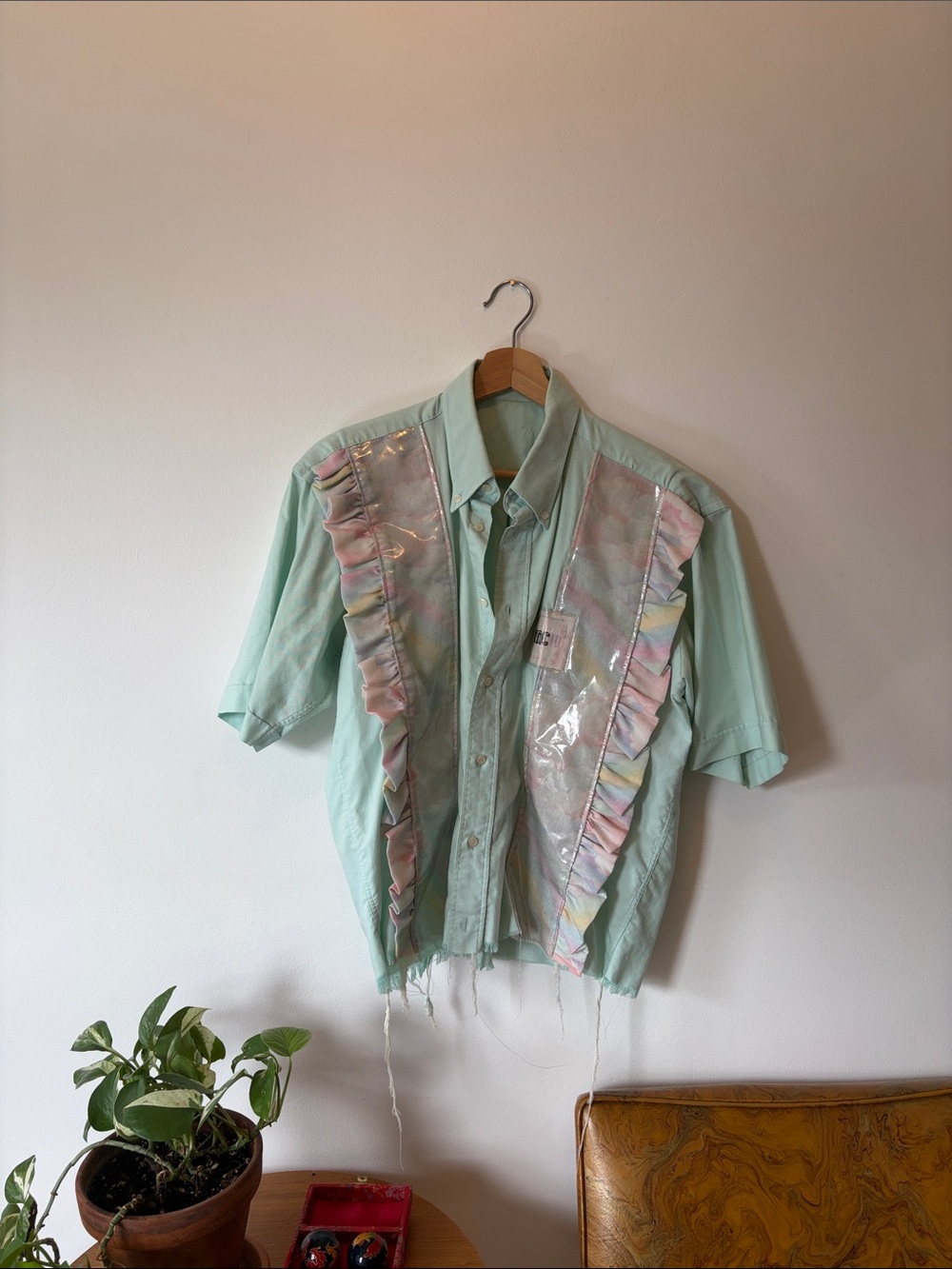 Upcycled Short Sleeve shirt